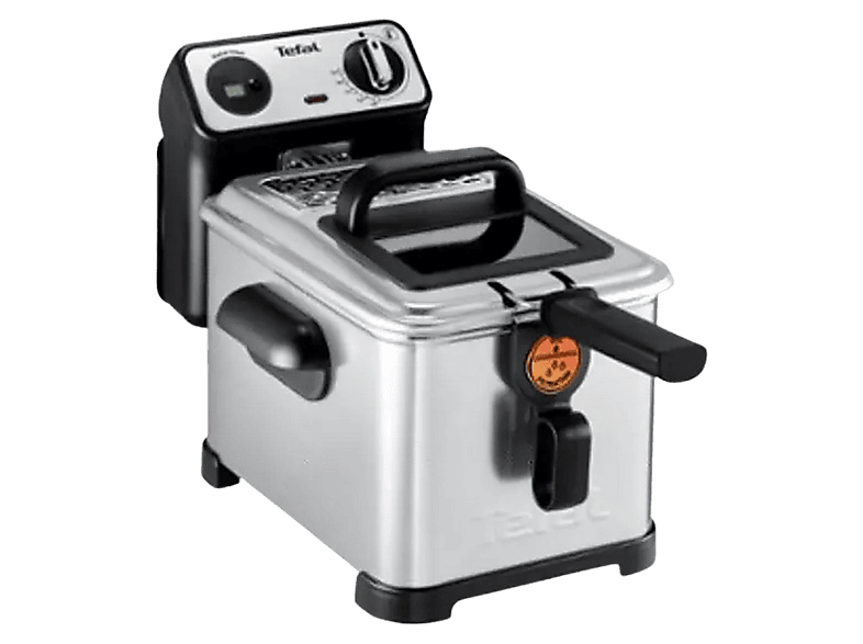 REACONDICIONADO Seminuevo Muy bueno Freidora - Tefal FILTRA PRO 3L DIGITAL FR5111, 2400W, Zona fría, Acero inoxidable