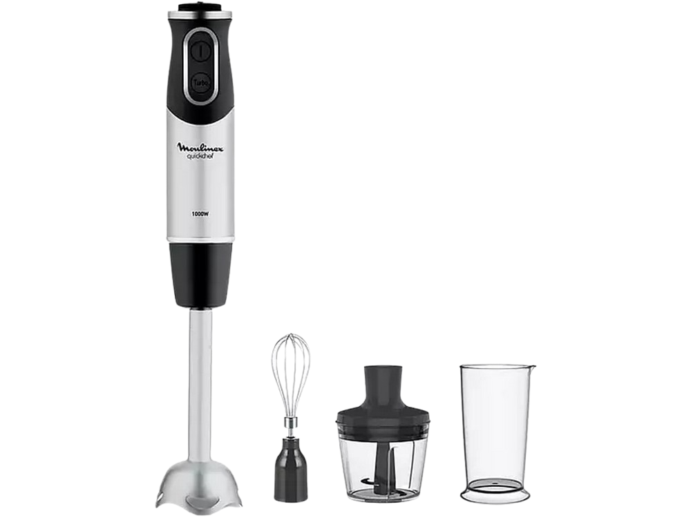 Batidora De Pie moulinex quickchef 3 en 1 dd6558 10 velocidades mano 1000 w turbo immersion blender 0.8 dd655810 08