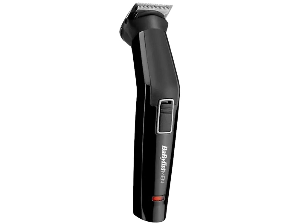 Afeitadora corporal - BaByliss MT725E, 6 en 1, 60 min. autonomía, 8 horas carga, Guías para barba, Negro