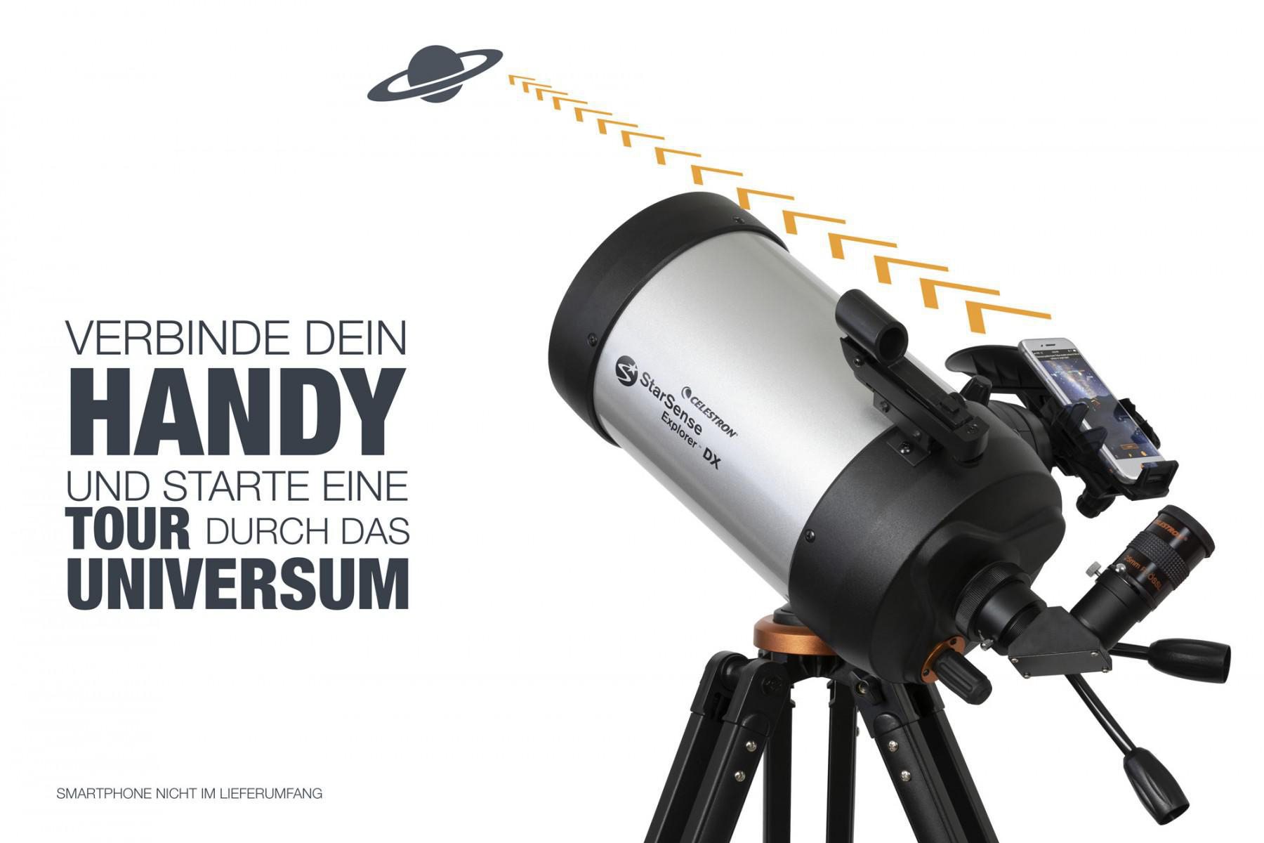 CELESTRON StarSense Explorer DX 5“ SC 50x, 150x, 25 Zoll, Teleskop