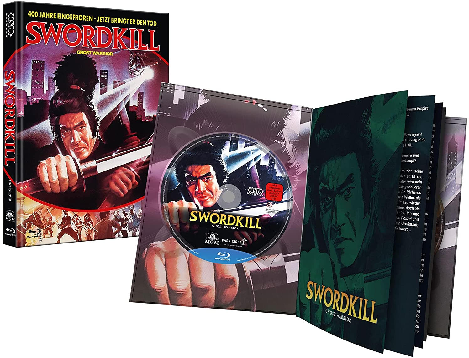 Warrior Swordkill Blu-ray + DVD Ghost -