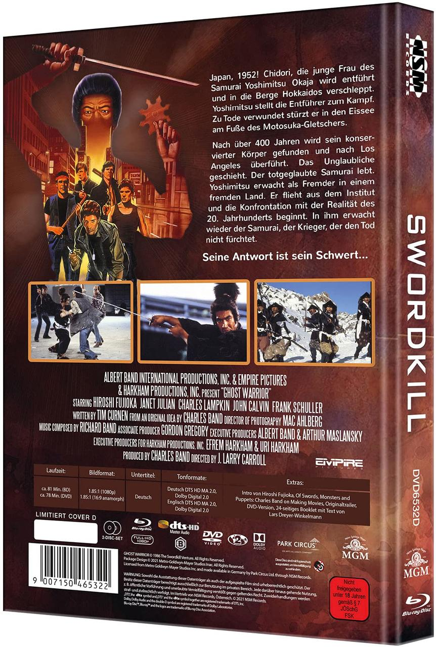 Swordkill - Ghost Warrior Blu-ray + DVD