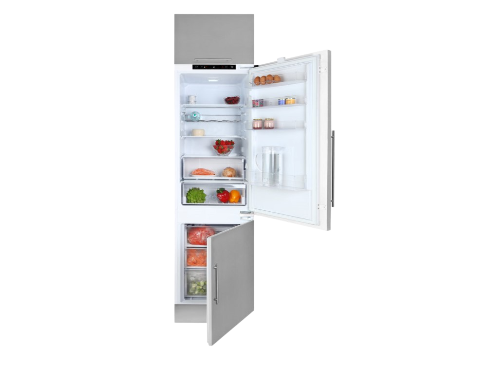 Frigorífico combi - Teka CI3 342, Integrable, 271 l, DeFrost, Iluminación LED, Puerta reversible, 177.5 cm, Blanco