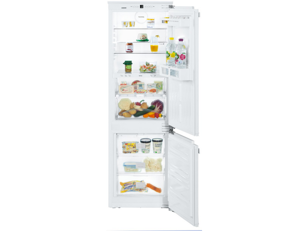 Frigorífico combi - Liebherr ICBN-3324, Integrable, 38 dB, No Frost, 247 l, Super Frost, LED, 179 cm, Blanco