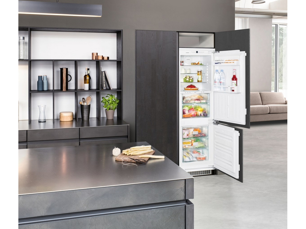 Frigorífico combi - Liebherr ICBN-3324, Integrable, 38 dB, No Frost, 247 l, Super Frost, LED, 179 cm, Blanco