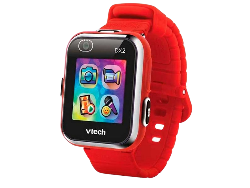 Smartwatch Vtech Kidizoom dx2 1.44 para niños resistente a salpicaduras microusb rojo watch reloj inteligente doble de fotos juegos color esp 80193827