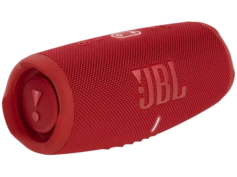 Altavoz inalámbrico - JBL Charge 5, 40 W, 20 horas, IP67, PartyBoost, USB Tipo-C, Rojo