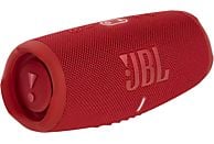 Altavoz inalámbrico - JBL Charge 5, 40 W, 20 horas, IP67, PartyBoost, USB Tipo-C, Rojo
