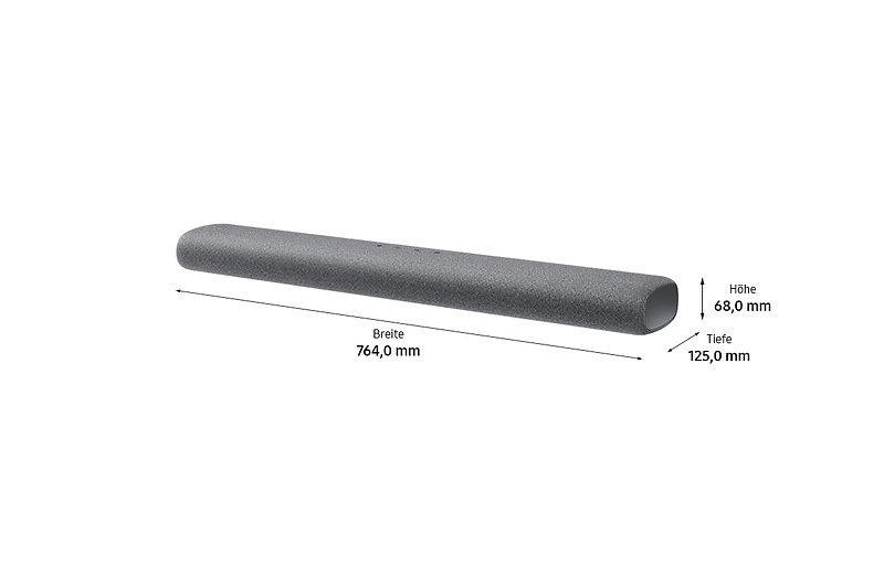 SAMSUNG HW-S50A/ZG, Soundbar, Platingrau