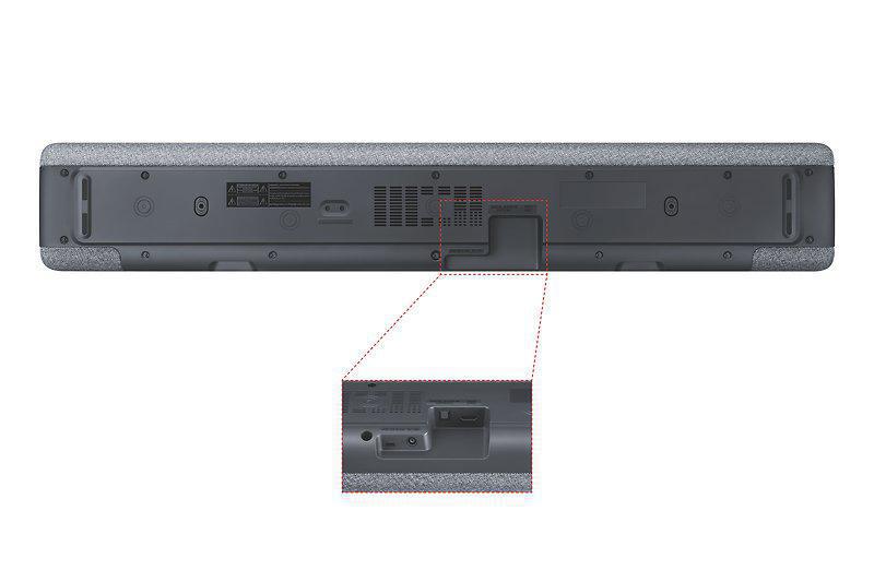 SAMSUNG HW-S50A/ZG, Soundbar, Platingrau