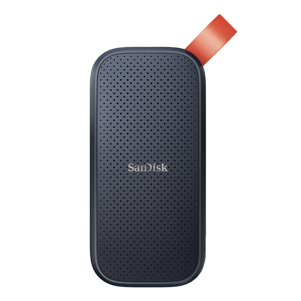 SANDISK Portable SSD PC/Mac Festplatte, 1 TB SSD, 2,5 Zoll, extern, Grau
