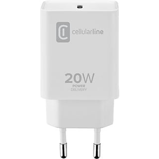 CELLULAR LINE ACHIPDUSBCPD20WW - Chargeur d'alimentation (Blanc)