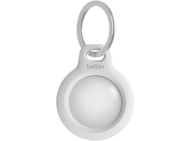Belkin Secure Holder Met Sleutelhanger Voor Airtag – Wit afbeelding