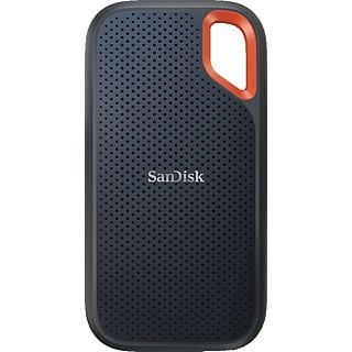 SANDISK 4TB SSD Festplatte Extreme Portable, USB-C, Extern, Bis 1050 MB/s, IP55, Grau/Orange