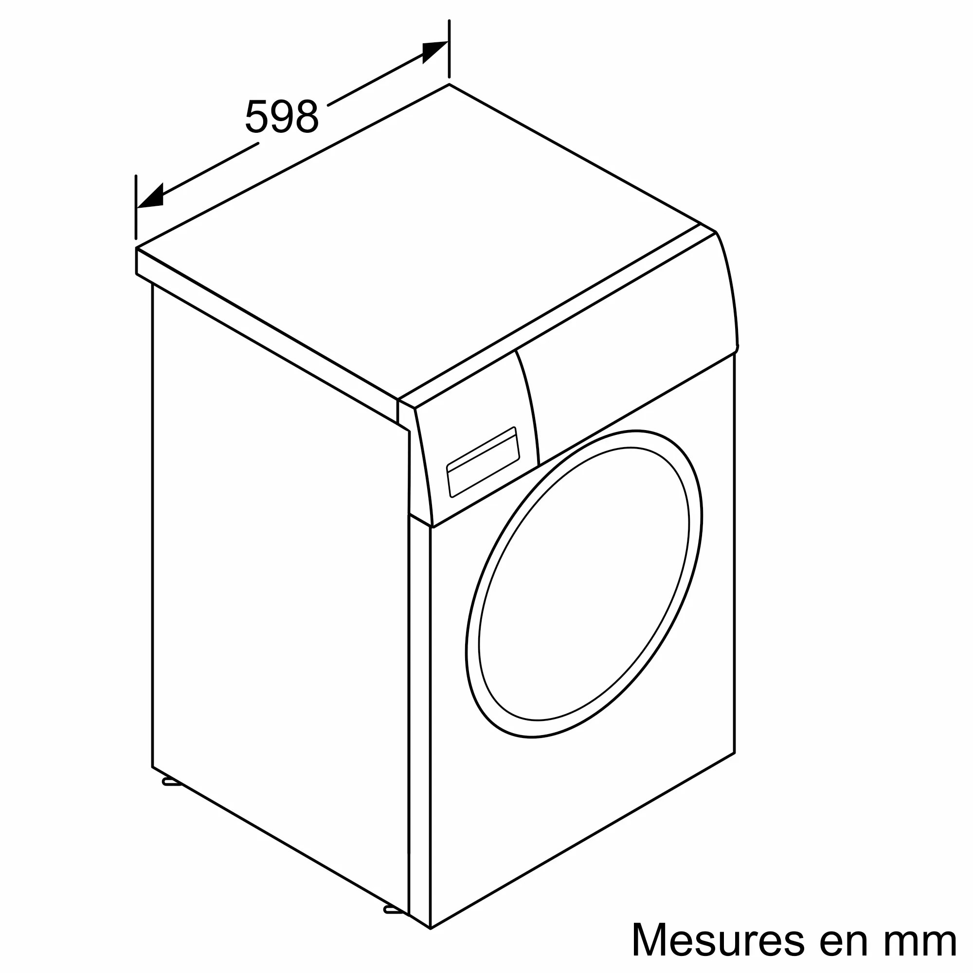 BOSCH Wasmachine voorlader Serie 8 A (WAV28M0EFG)