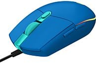 LOGITECH G203 LIGHTSYNC - Mouse gaming, Cablato, Ottica con LED, 8000 dpi, Blu