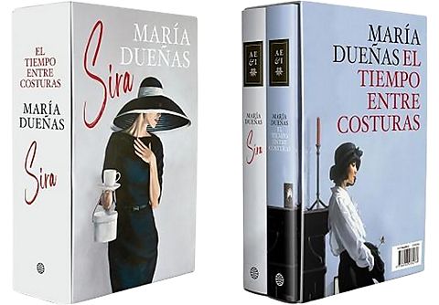Estuche El Tiempo Entre Costuras y Sira - María Dueñas