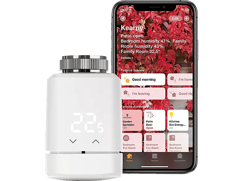 Eve Thermo - Smartes Heizkörperthermostat, Weiß
