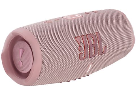 Altavoz inalámbrico - JBL Charge 5, 40 W, 20 horas, IP67, PartyBoost, USB Tipo-C, Rosa