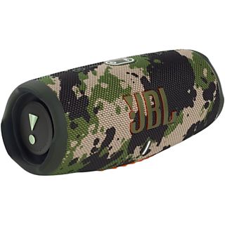 Altavoz inalámbrico - JBL Charge 5, 40 W, 20 horas, IP67, PartyBoost, USB Tipo-C, Camuflaje