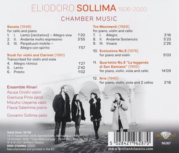 VARIOUS - Sollima:Chamber Music  - (CD)