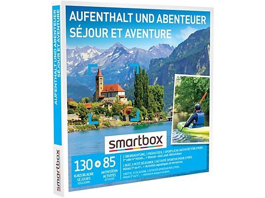 SMARTBOX Aufenthalt und Abenteuer - Geschenkbox
