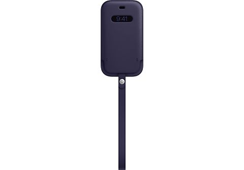 Funda - Apple MagSafe integral, De piel, Para iPhone 12 mini, Violeta profundo