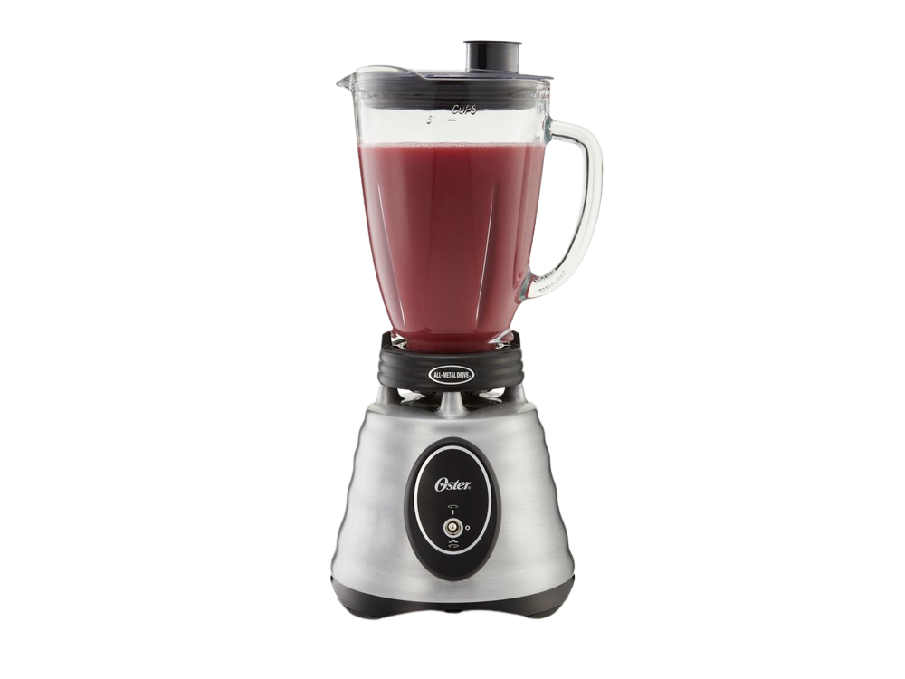 Batidora de vaso - Oster OBL233X Classica Reversa, 600W, 1.5 L, Inox