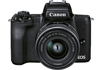 CANON Eos M50 Mark II BK 15-45MM IS STM Fotoğraf Makinesi