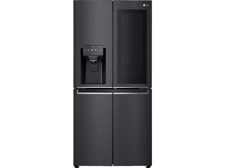 LG GMX844MCBF French Door (F, 1787 mm hoch, Matte Black Steel) French