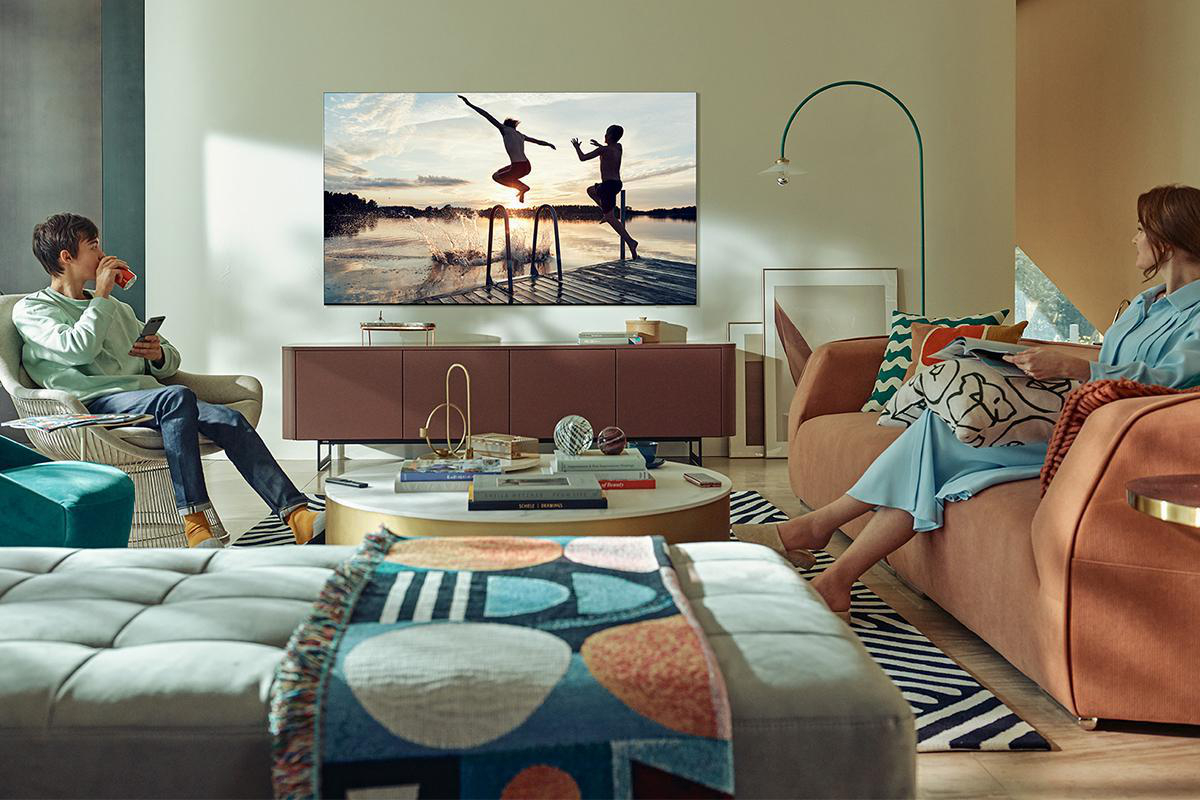 SAMSUNG GQ55QN90A Neo QLED TV (Flat, 55 Zoll / 138 cm, UHD 4K, SMART TV, Tizen)