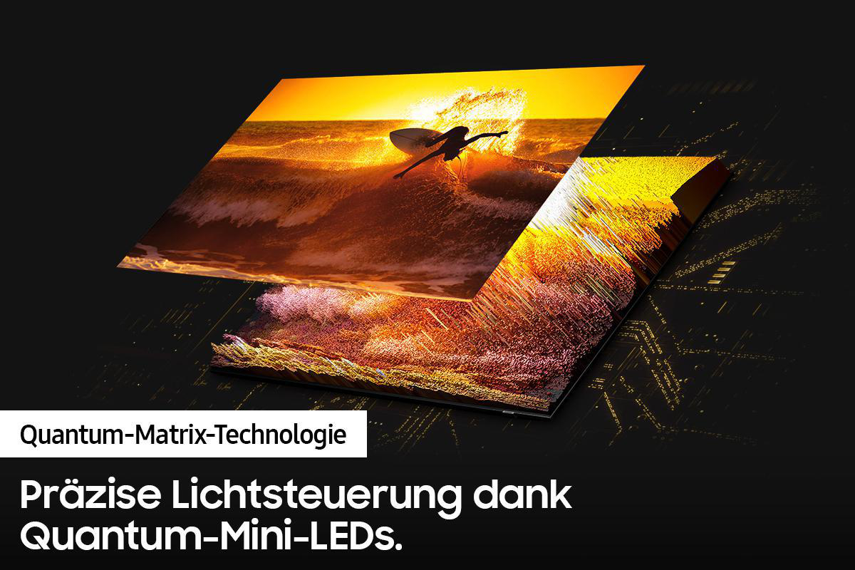 SAMSUNG GQ55QN90A Neo QLED TV (Flat, 55 Zoll / 138 cm, UHD 4K, SMART TV, Tizen)