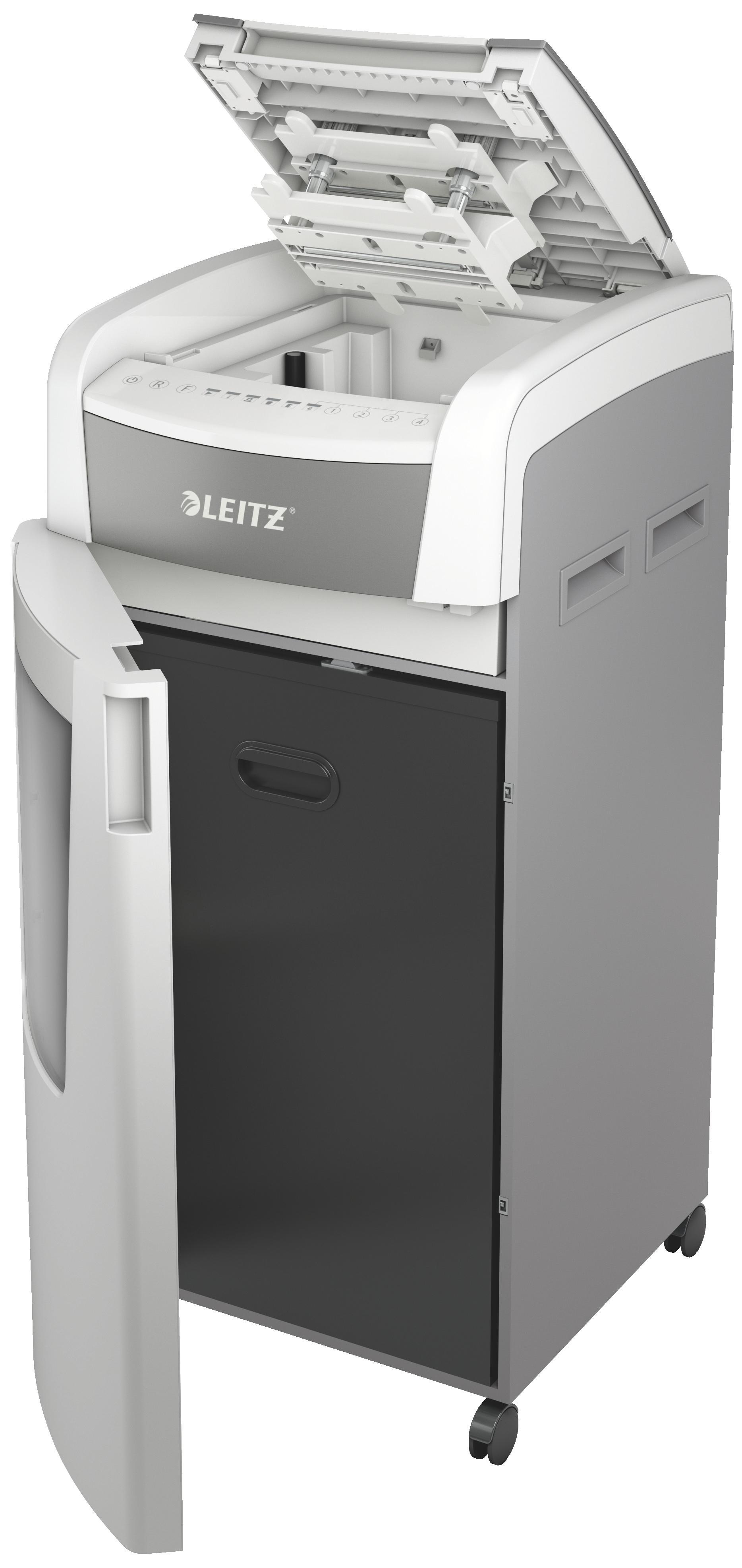 LEITZ IQ Autofeed Office Pro 600 Automatischer Aktenvernichter, Weiß