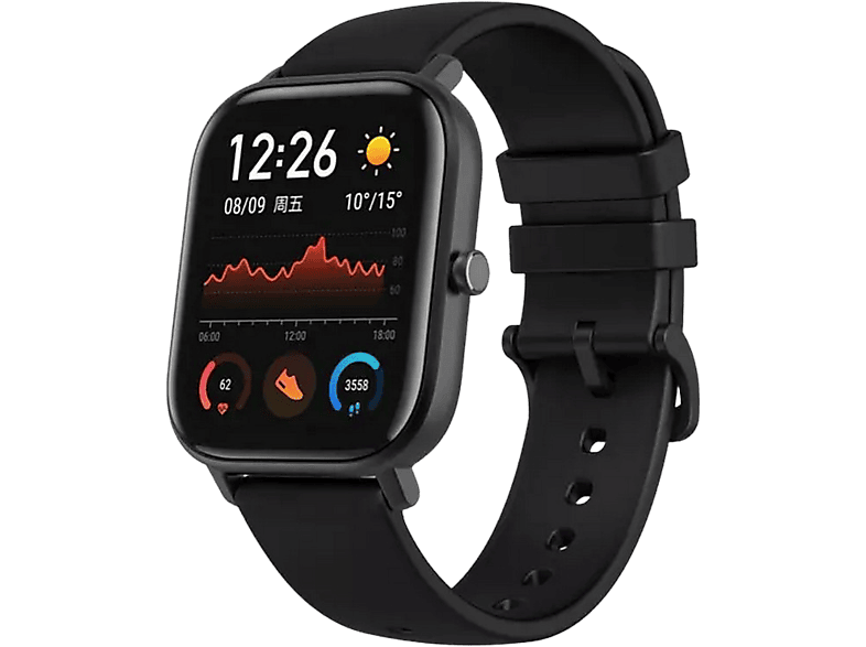 Smartwatch  ‎Amazfit GTS 3, 1.75 UHD AMOLED, 20 mm, 88 - 119 mm