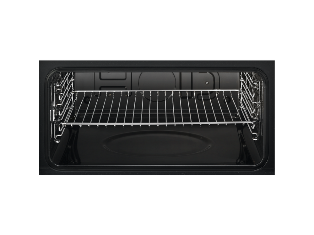 Horno - Zanussi ZVEKM6X2, 43 l, Multifuncional, Esmalte fácil de limpiar, 1900 W, Pantalla LED, 59.5 cm, Inox