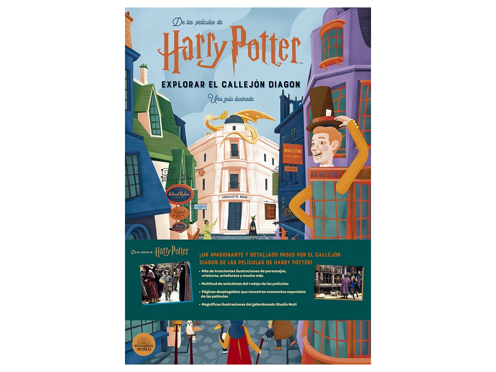 Harry Potter Explorar el diagon libro una ilustrada de jody revenson español