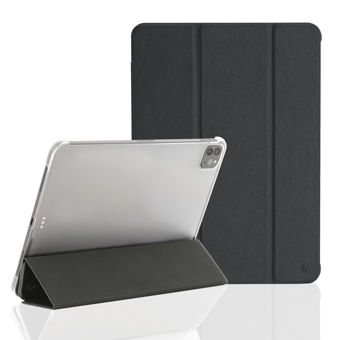 HAMA Fold Clear (4. 2020/5. Gen. mit Stiftfach, Schwarz Bookcover, iPad 12.9\