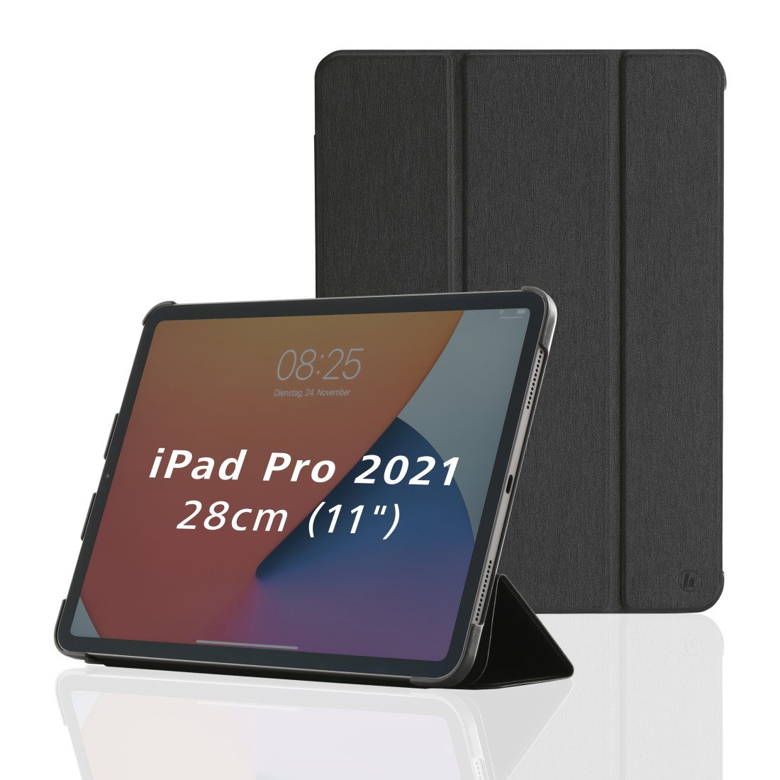 HAMA Fold, Bookcover, Apple, iPad Schwarz Pro 2021), (2. Gen. 2020/3. Gen. 11