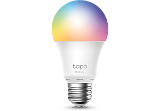 TP-LINK Tapo L530E, 806 Lümen, E27 Duy, Alexa ve Google Home Desteği, Çok Renkli Akıllı Wi-Fi Ampulü