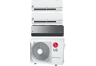 LG ELECTRONICS Split-Klimagerät Set bestehend aus MU3R21, 2x PM07SK.NSA und AC12BK.NSJ