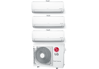 LG ELECTRONICS Split-Klimagerät Set bestehend aus MU3R21, 2x AP09RT.NSJ und AP12RT.NSJ