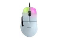 ROCCAT Kone Pro - Gaming Mouse, Wired, Ottica con LED, 19000 dpi, Bianco