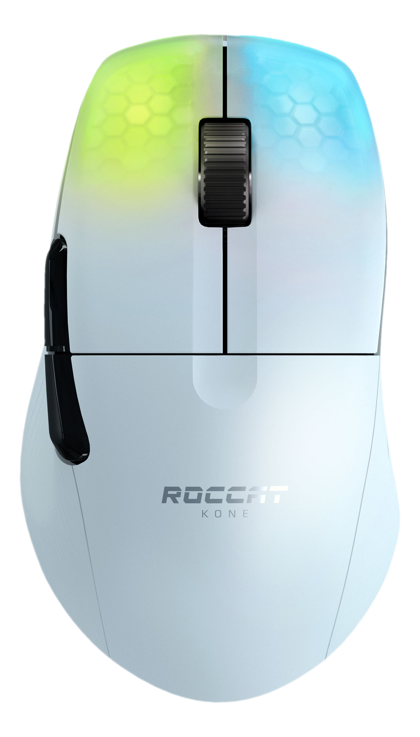 ROCCAT Kone Pro - Souris Gaming, Sans fil, Optique avec diodes électroluminescentes, 19000 dpi, Blanc