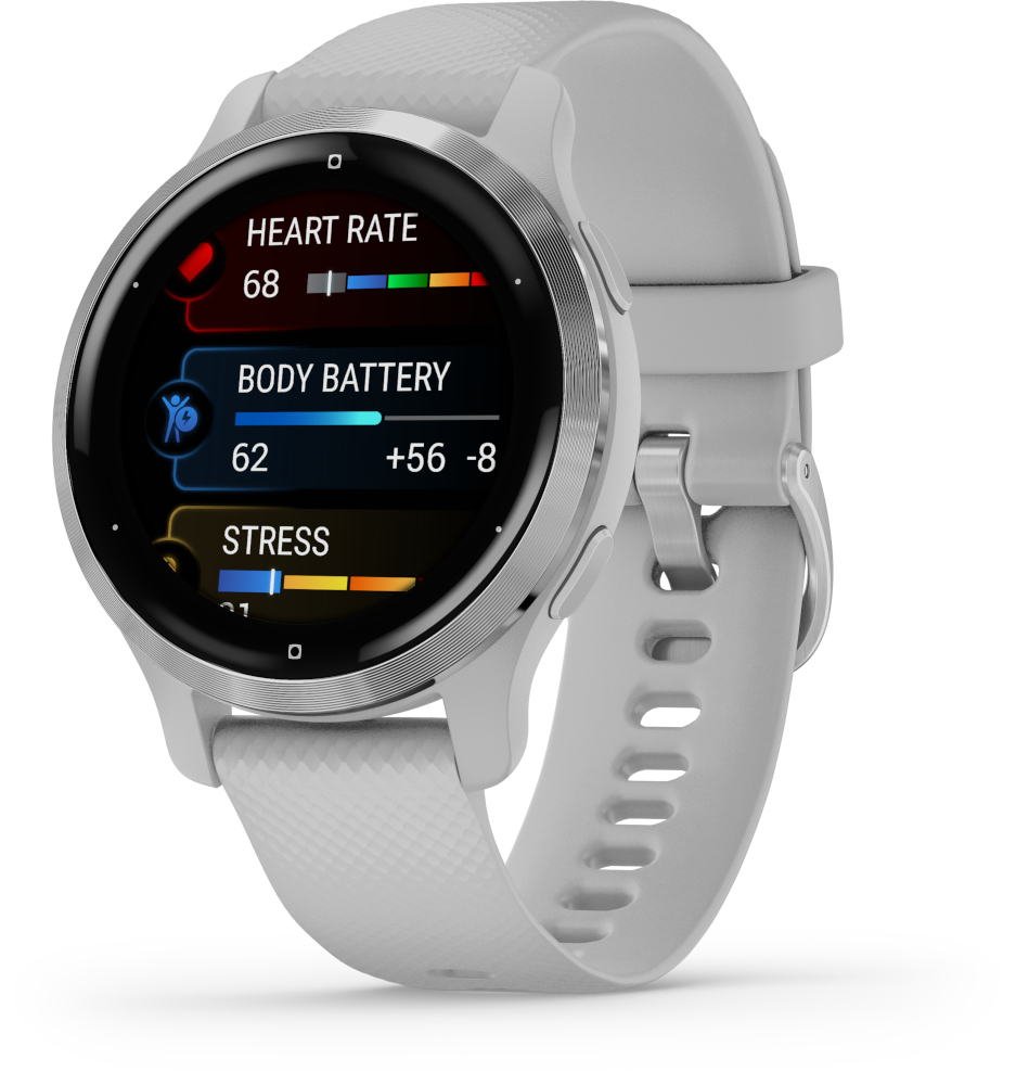 GARMIN Montre Venu 2S 40 mm Mist Grey (10-02429-12) Smartwatch