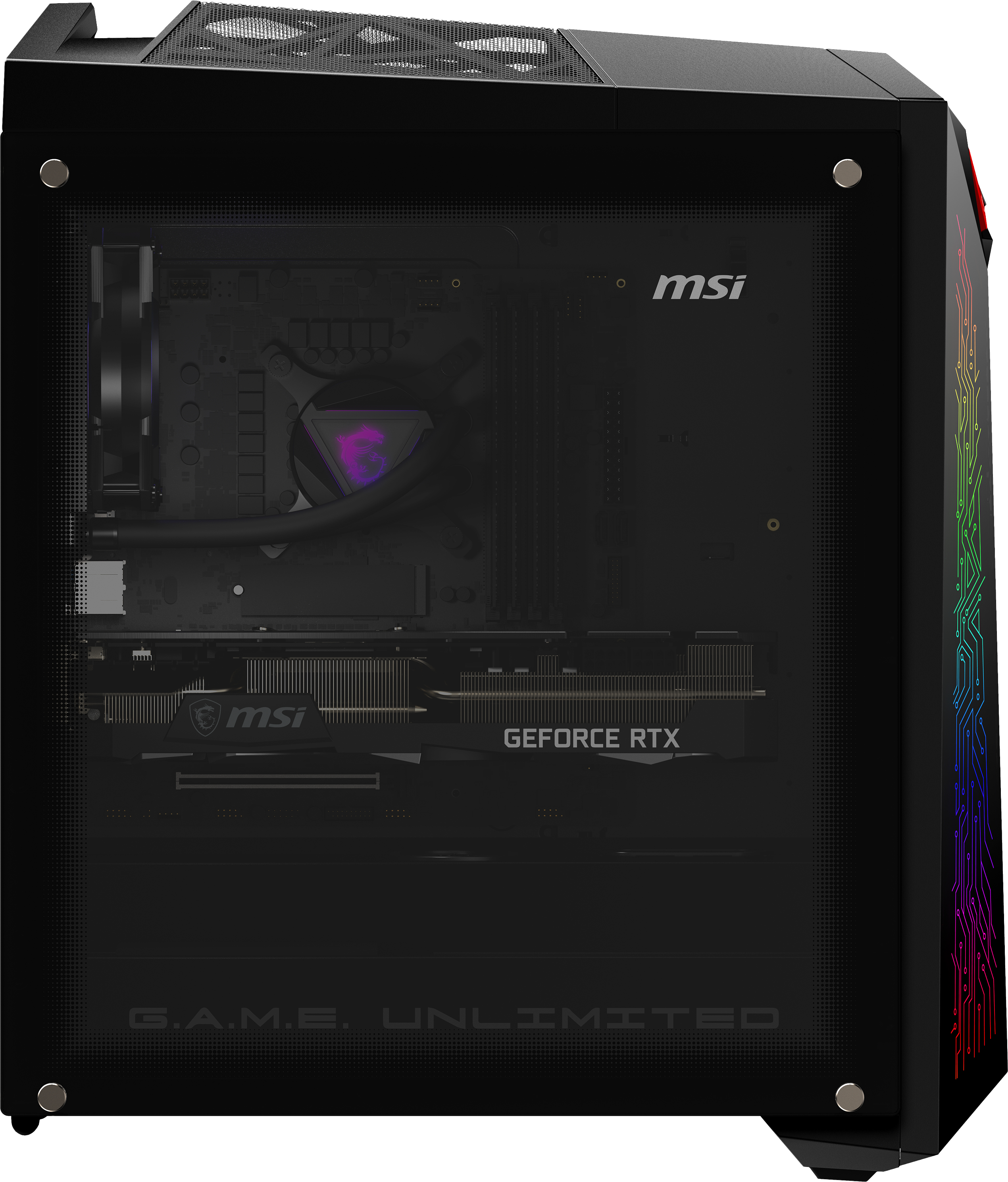 MSI X 10TE-856DE - Intel® Core™ i7 i7-10700KF - 32 GB - 1 TB - NVIDIA GeForce RTX™ 3080 - Windows 10 Home (64 Bit)
