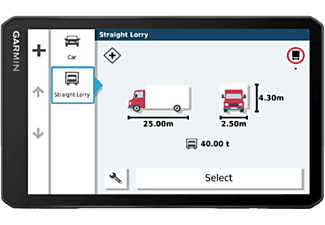 GARMIN dezl LGV700 MT-D Európa Kamionos navigáció