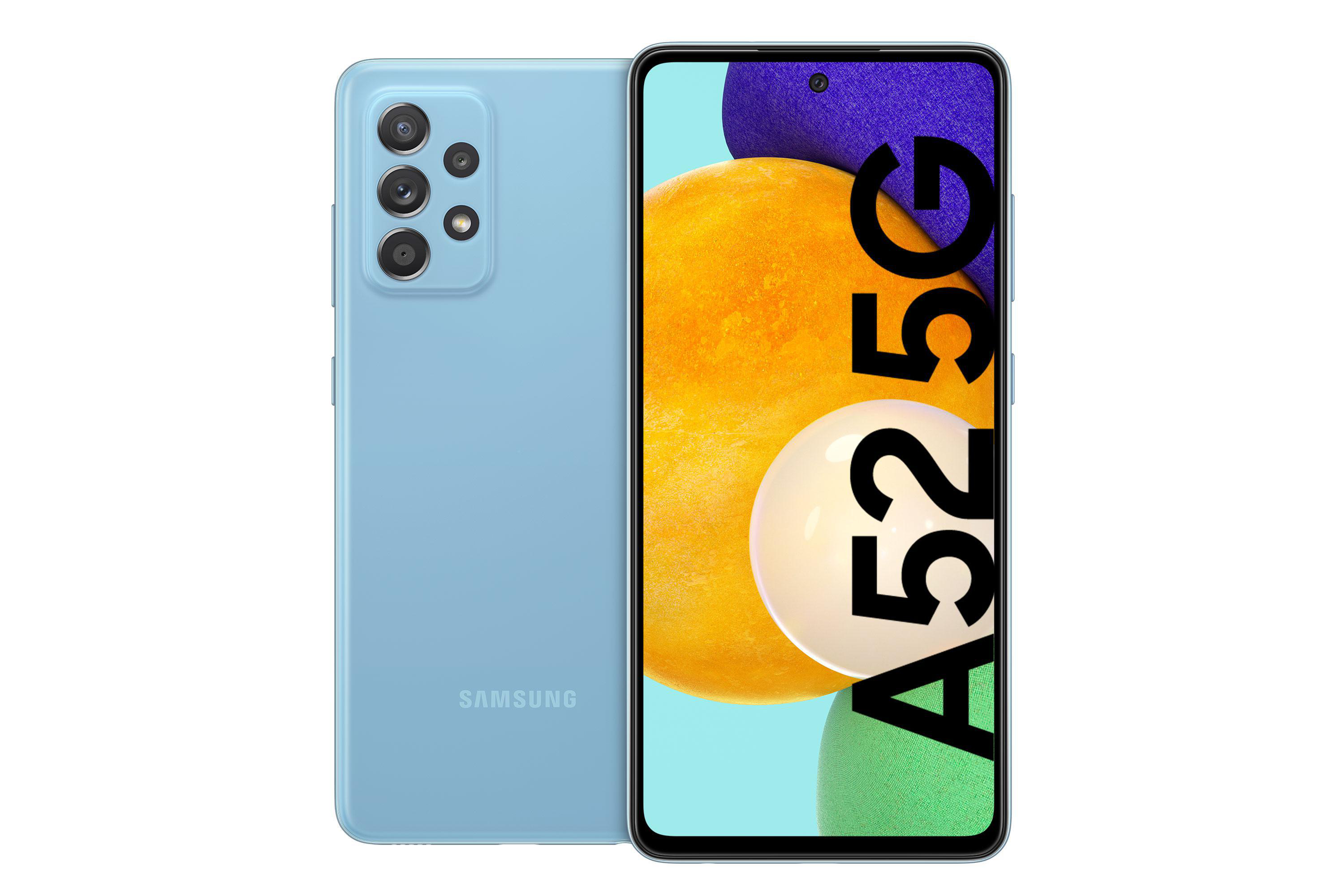 SAMSUNG Galaxy A52 5G Dual Blue 256 GB SIM Awesome