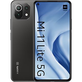 REACONDICIONADO B: Móvil - Xiaomi Mi 11 Lite 5G, Negro, 128 GB, 8 GB RAM, 6.55" FHD+, Snapdragon™ 780G, 4250 mAh, Android