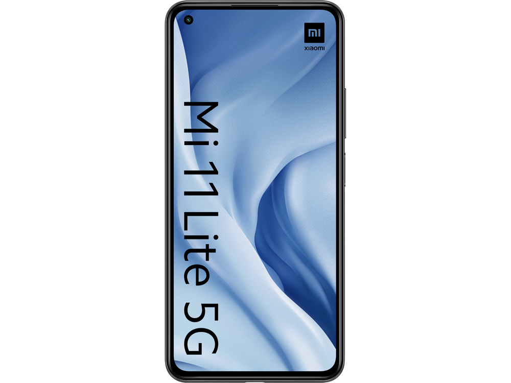 Móvil - Xiaomi Mi 11 Lite 5G, Negro, 128GB, 8GB RAM, 6.55" FHD+, Snapdragon 780G, 4250mAh, Android + Mi Band 6