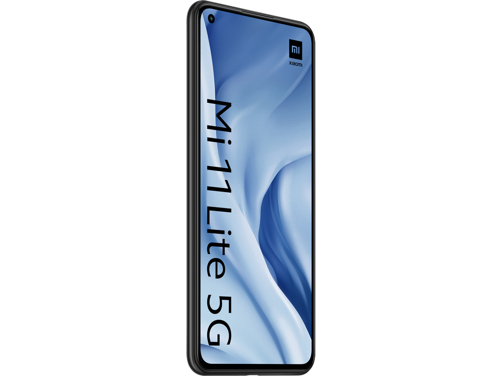 Móvil - Xiaomi Mi 11 Lite 5G, Negro, 128GB, 8GB RAM, 6.55" FHD+, Snapdragon 780G, 4250mAh, Android + Mi Band 6